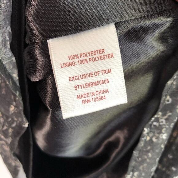 Badgley Mischka American Glamour beaded collar size medium top vintage - Picture 5 of 8